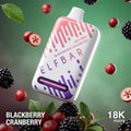 ELF BAR BC18000 Dual Mode Dual Experience disposable vape - Blackberry Cranberry flavour
