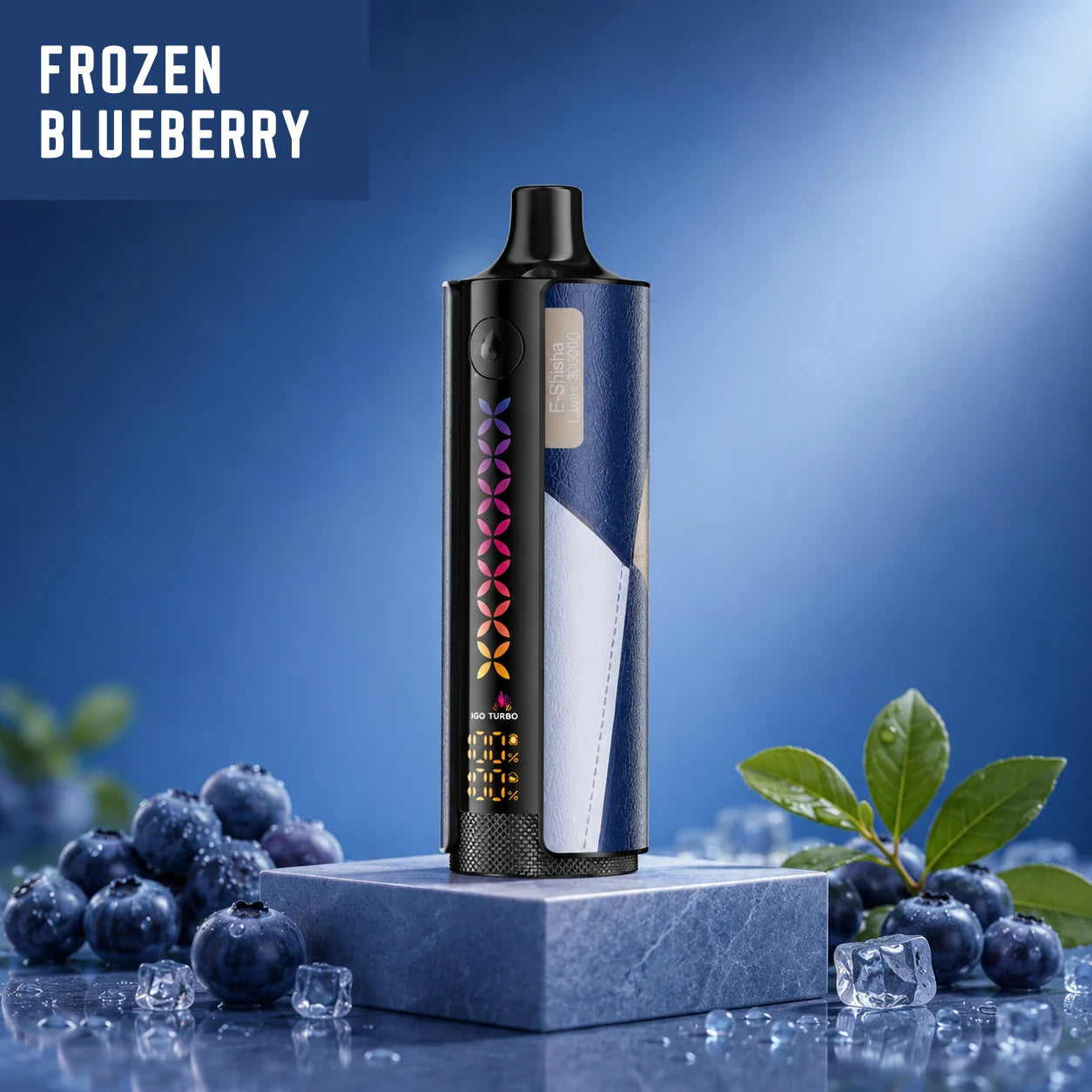 ELF BAR E-Shisha Luxe 30000 disposable vape - Frozen Blueberry flavour