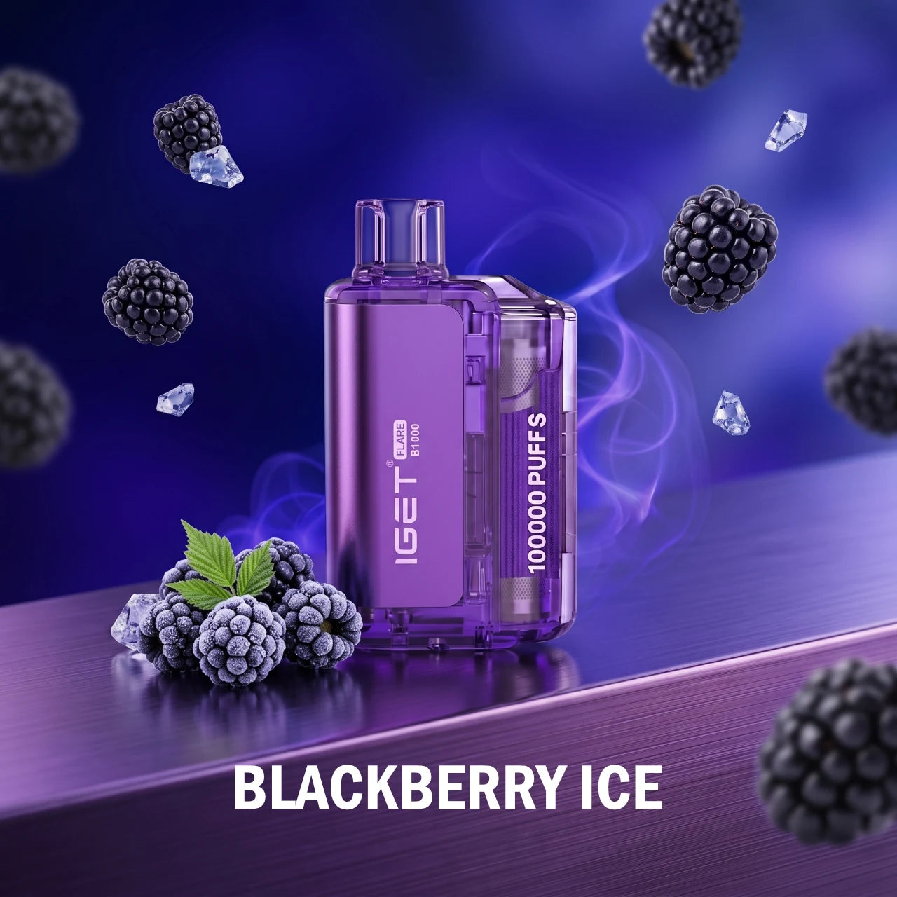 IGET FLARE B10000 disposable vape - Strawberry Watermelon flavour
