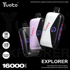 Yuoto Explorer 16000 puffs  Rechargeable Vape