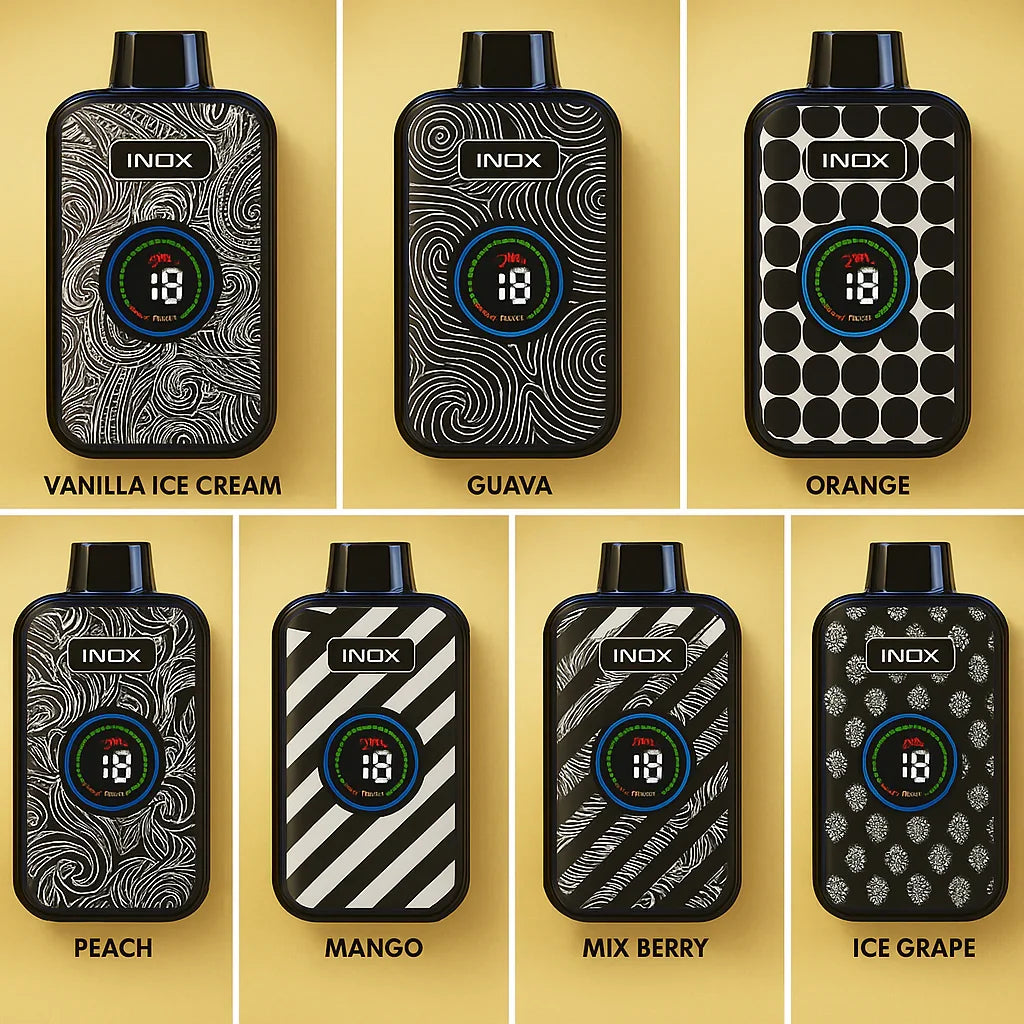 Inox Plasma  Vape – 30,000 Puffs Rechargeable vape