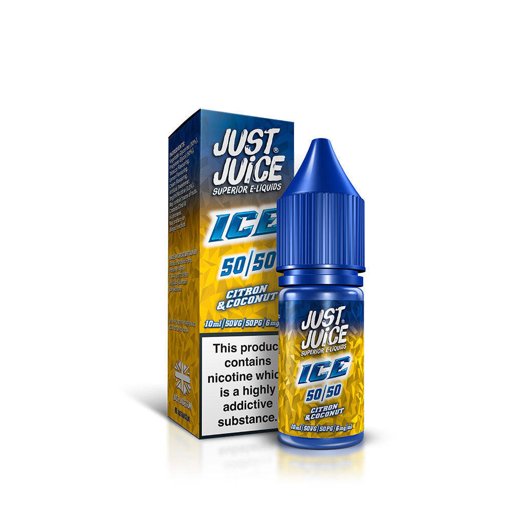 Just Juice Citron & Coconut Ice 10ml 50/50 E-Liquid