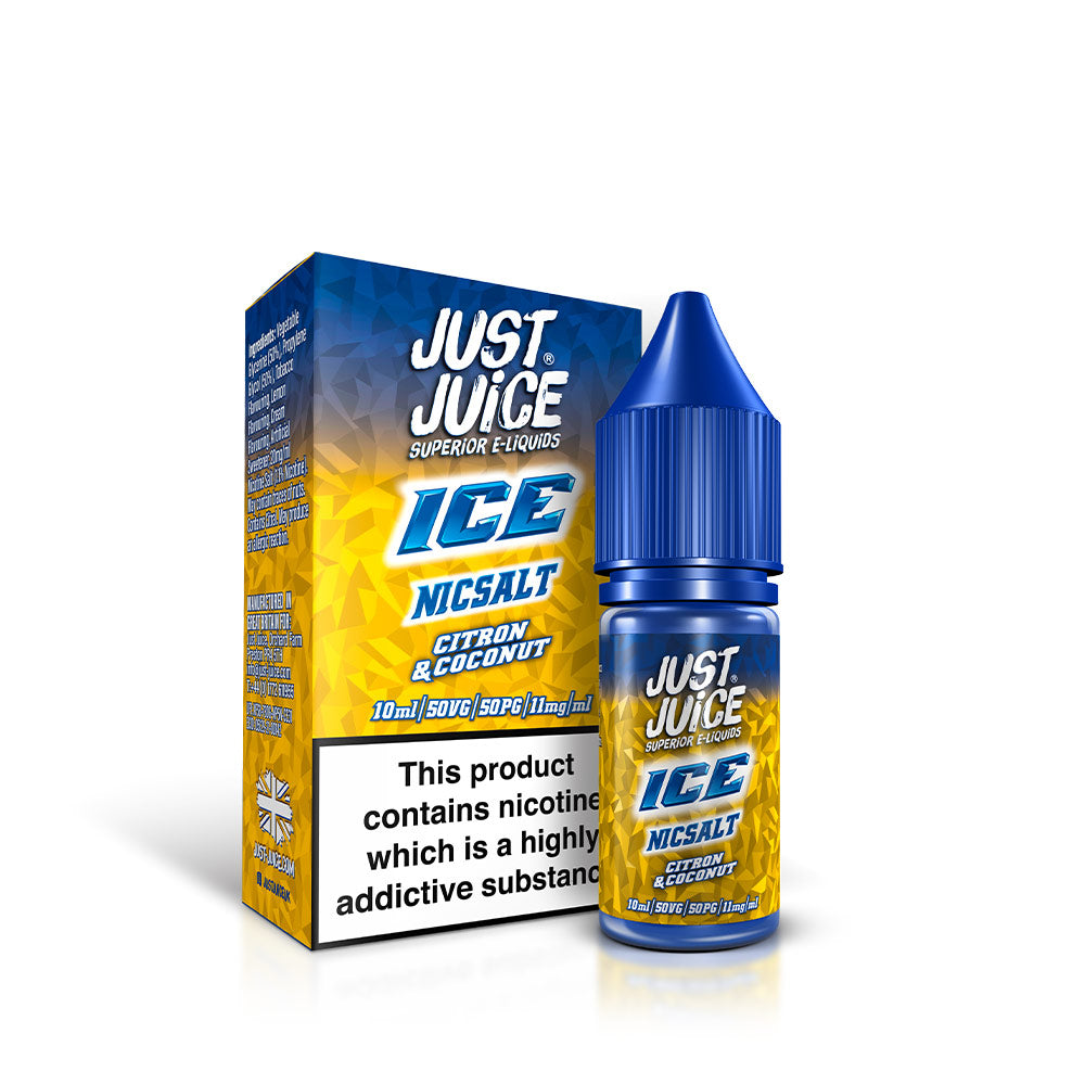 Just Juice Citron & Coconut Ice 10ml Nic Salts E-Liquid