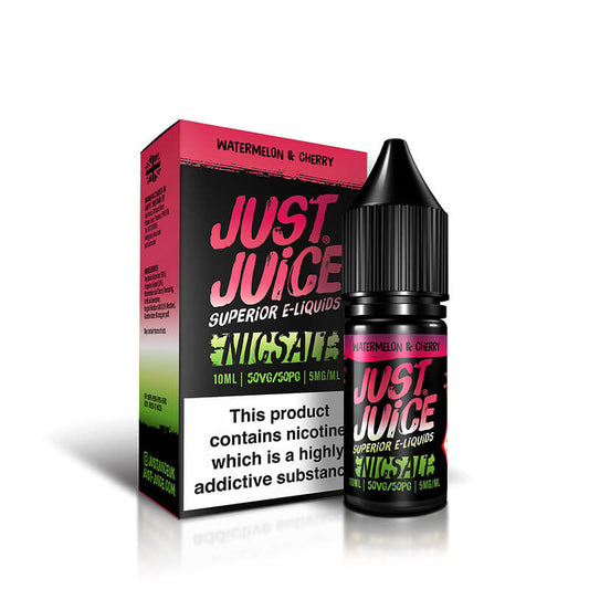 Just Juice Watermelon & Cherry 10ml Nic Salt E-Liquid
