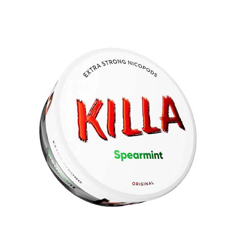 Killa Spearmint Nic Pouches - 13.2mg / pouch