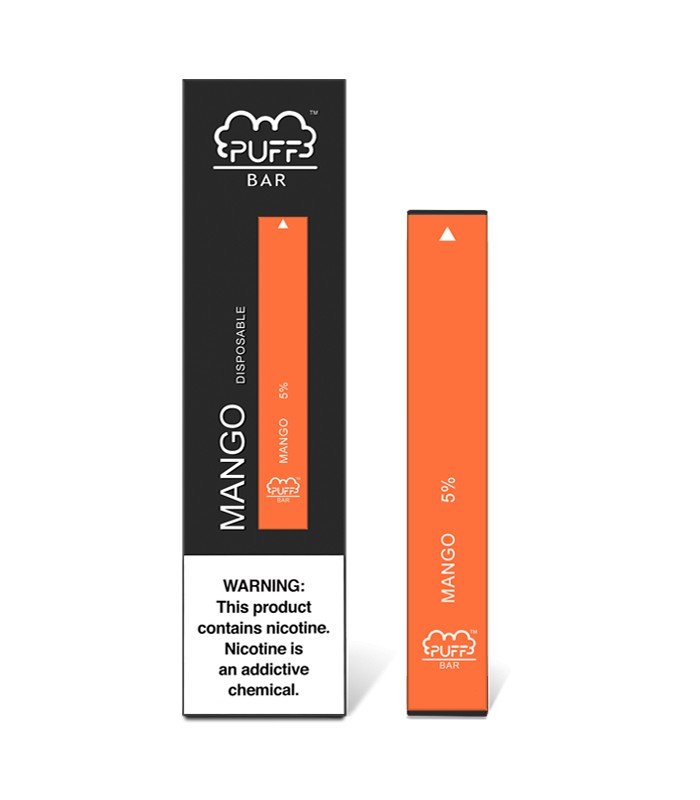 MANGO PUFF BAR DISPOSABLE POD DEVICE 5%/50MG