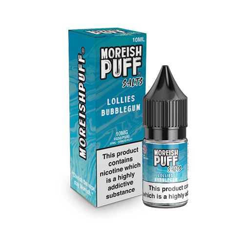 Moreish Puff Lollies Bubblegum Nic Salt E-Liquid