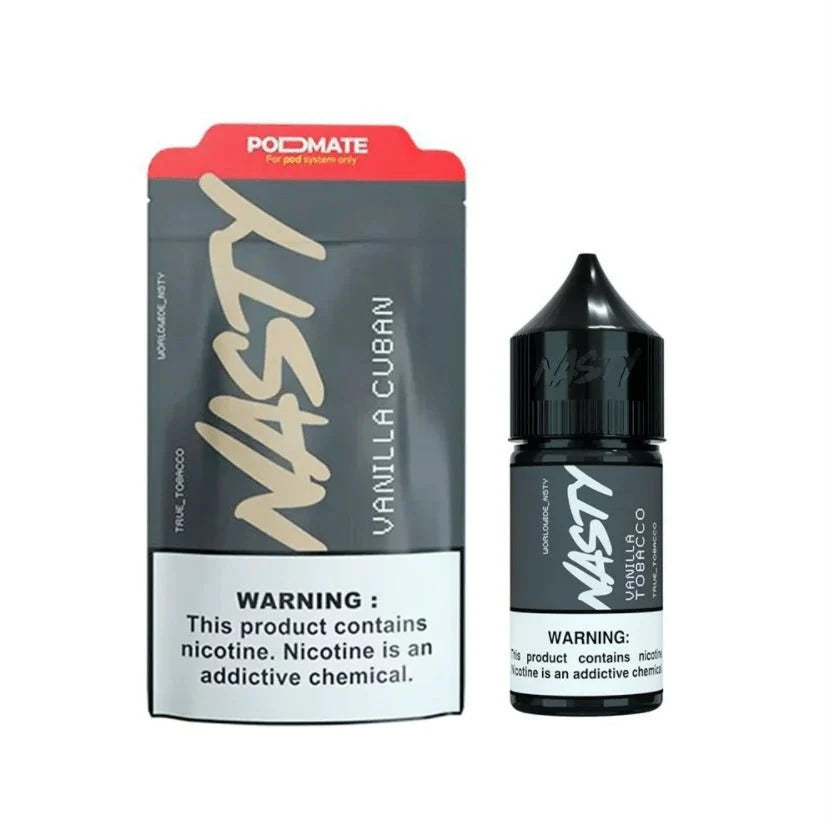 Nasty ModMate Nic Salt Vanilla Cuban 30ml (35mg/50mg) India