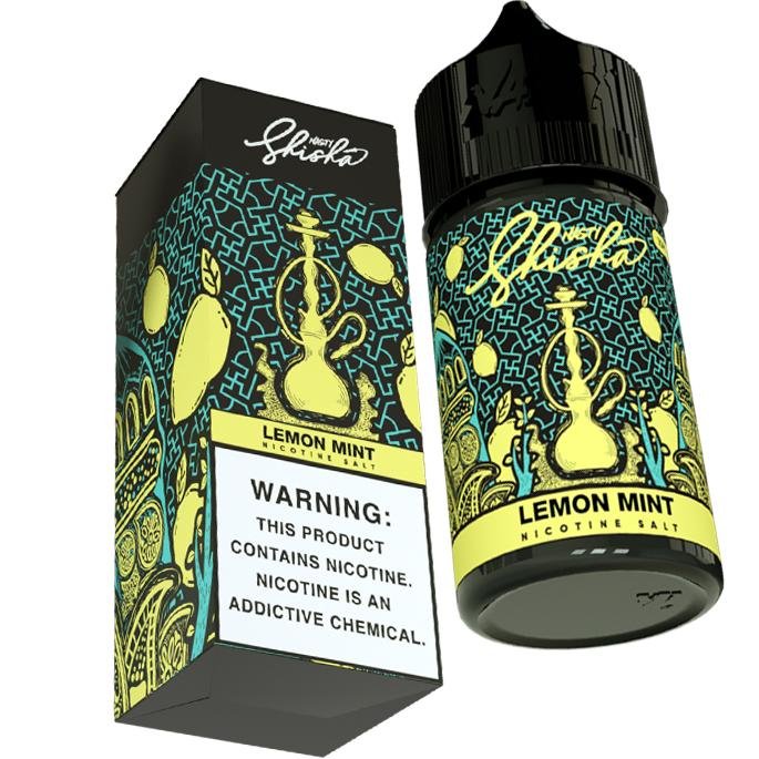Nasty Nic Salt Lemon Mint 30ml (50mg) India