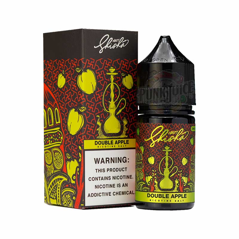 Nasty Shisha Nic Salt Double Apple 30ml (35mg/50mg) India