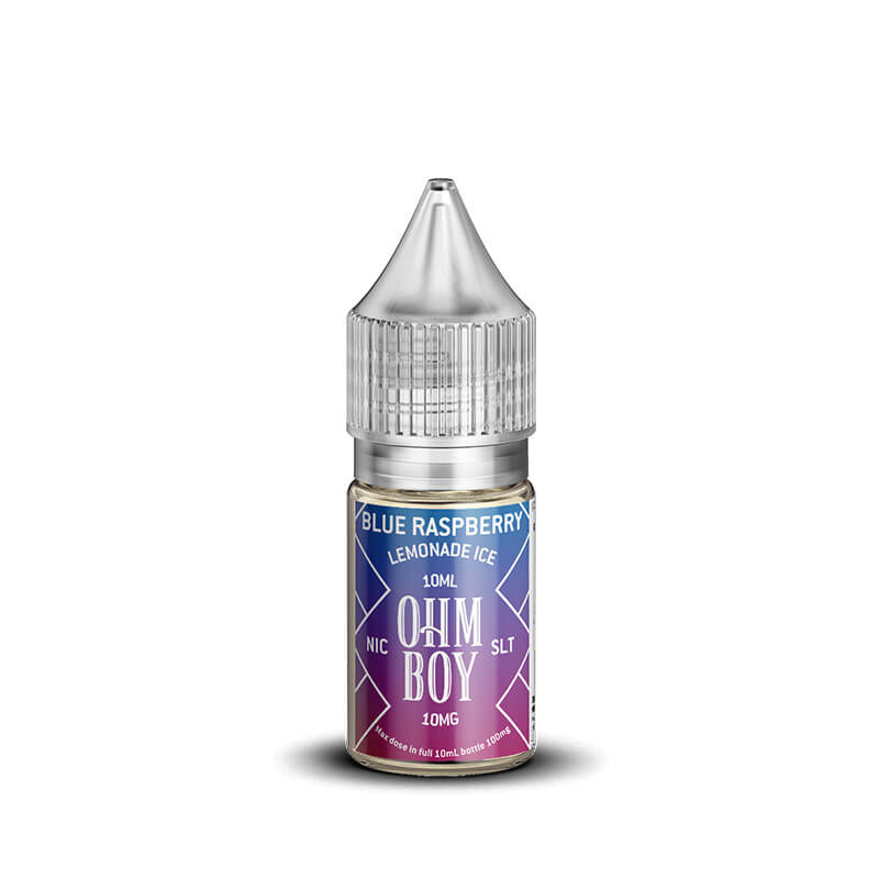 Ohm Boy Blue Raspberry Lemonade Ice 10ml Nic Salt E-Liquid