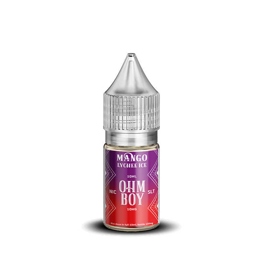 Ohm Boy Mango Kiwi Lychee Ice 10ml Nic Salt E-Liquid