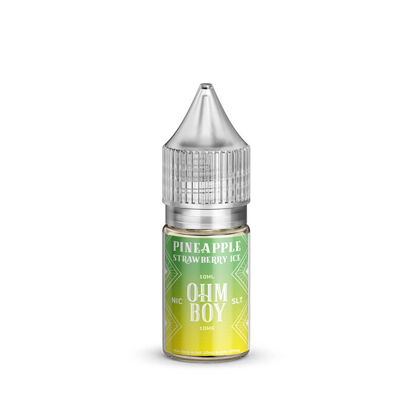 Ohm Boy Pineapple Strawberry Ice 10ml Nic Salt E-Liquid