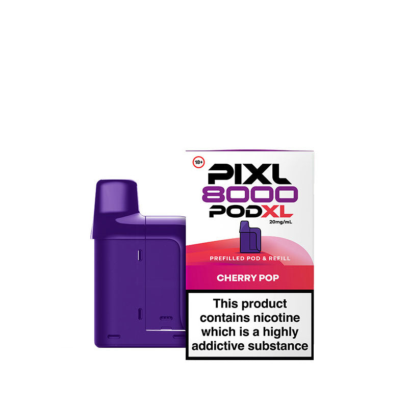 PIXL 8000 Cherry Pop Prefilled Pod + Refill