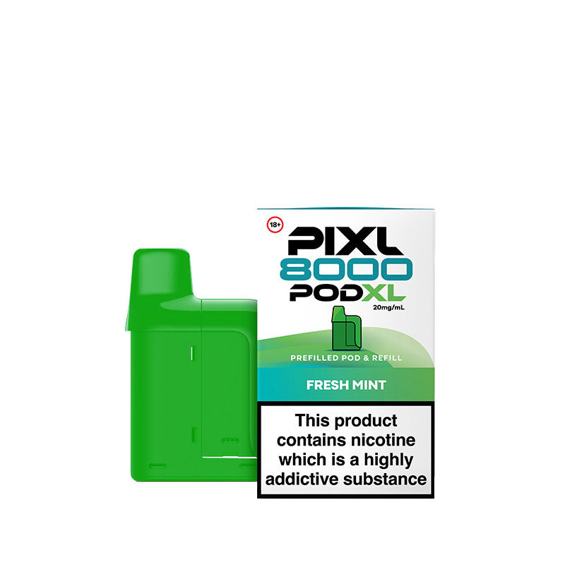 PIXL 8000 Fresh Mint Prefilled Pod + Refill