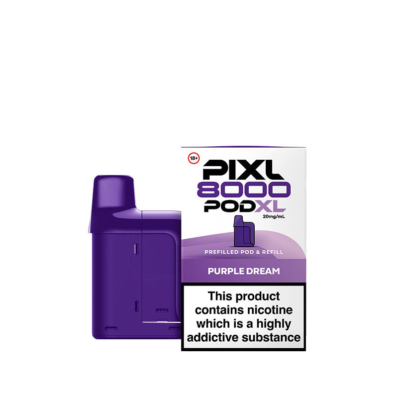 PIXL 8000 Purple Dream Prefilled Pod + Refill