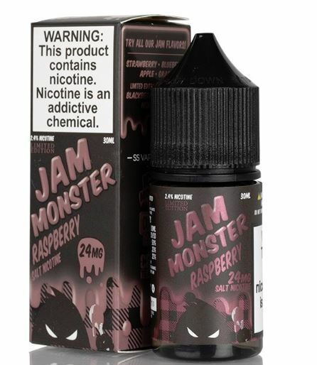 RASPBERRY- JAM MONSTER NIC SALT [48MG, 24MG]