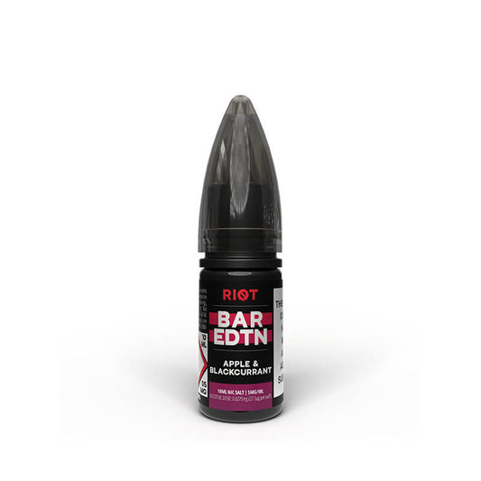 Riot Squad BAR EDTN Apple & Blackcurrant 10ml Nic Salt E-Liquid 10mg