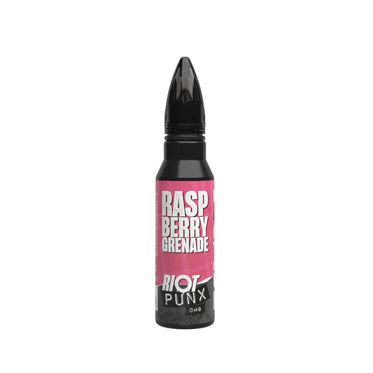 Riot Squad Punx Raspberry Grenade 50ml Shortfill E-Liquid