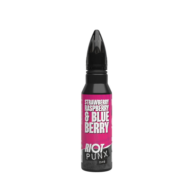 Riot Squad Punx Strawberry, Raspberry & Blueberry 50ml Shortfill E-Liquid