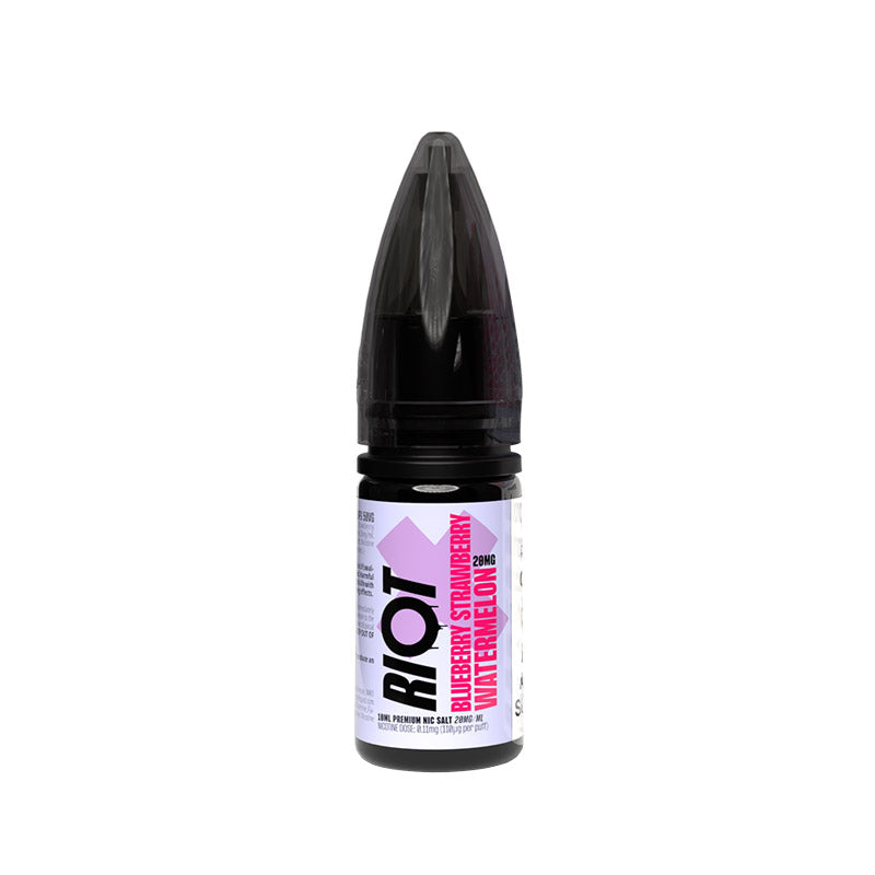 Riot X Nic Salts Blueberry Strawberry Watermelon 10ml E-Liquid
