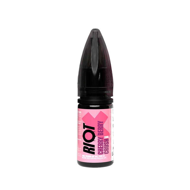 Riot X Nic Salts Cherry Berry Crush 10ml E-Liquid