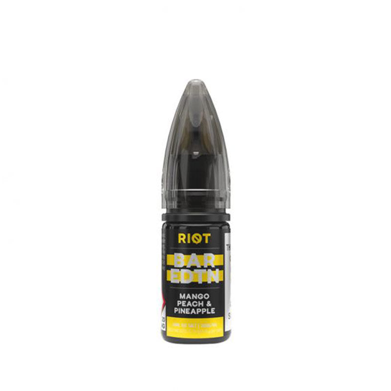 Riot Squad BAR EDTN Mango Peach Pineapple 10ml Nic Salt E-Liquid