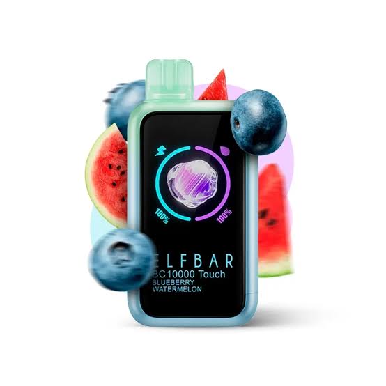Elfbar Touch 14000 Puffs | 50mg Nic Disposable | Type C Rechargeable | Touch Screen Display