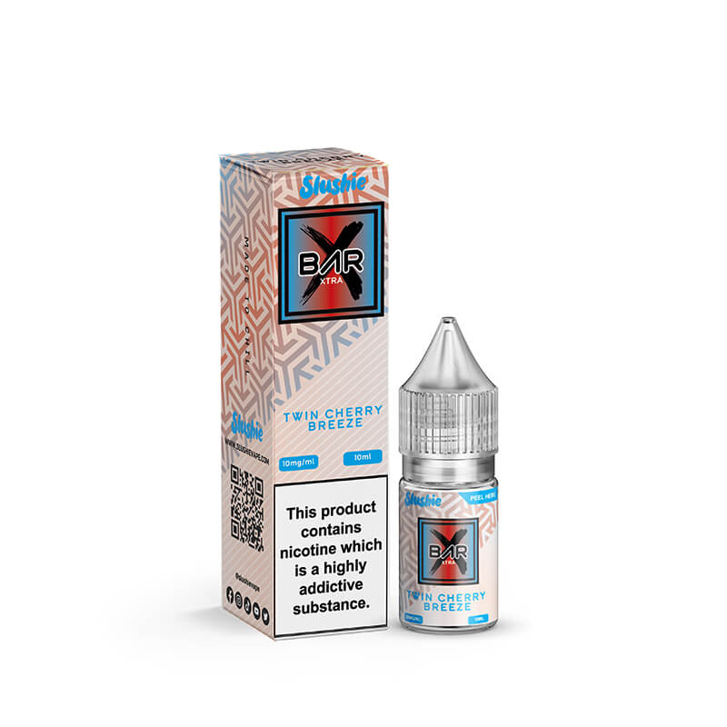 Slushie Bar Xtra Twin Cherry Breeze 10ml Nic Salt E-Liquid
