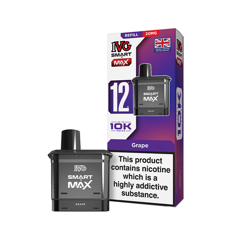 IVG Smart Max Grape Prefilled Vape Pod + Refill
