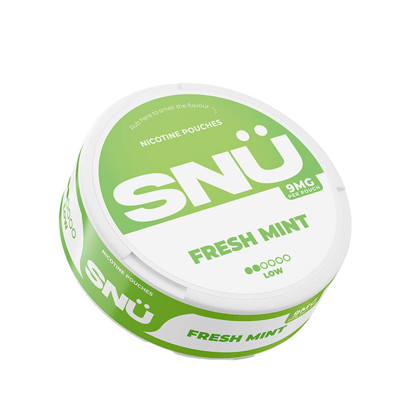 SNU Fresh Mint Nic Pouches by Bar Juice