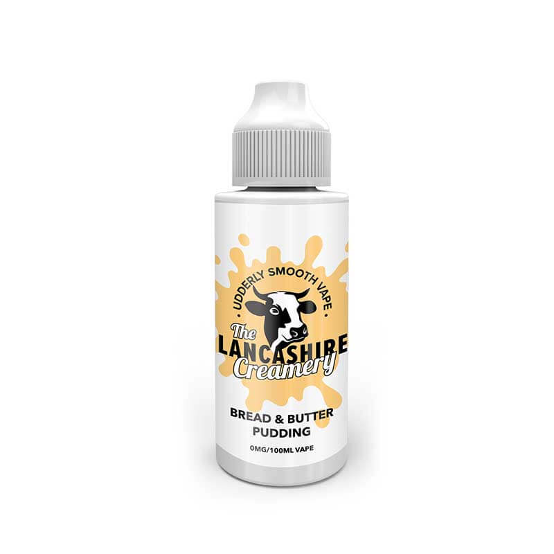The Lancashire Creamery Bread & Butter Pudding 100ml Shortfill
