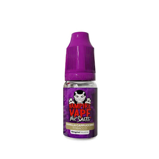 Vampire Vape Vanilla Cappuccino Tobacco 10ml Nic Salt E-Liquid