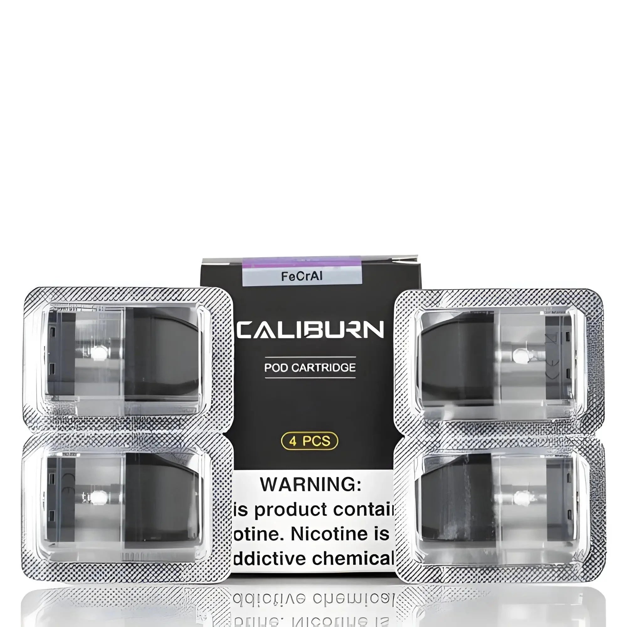 Caliburn Pod Kit Replacement Cartridges 2ml 4 Pack