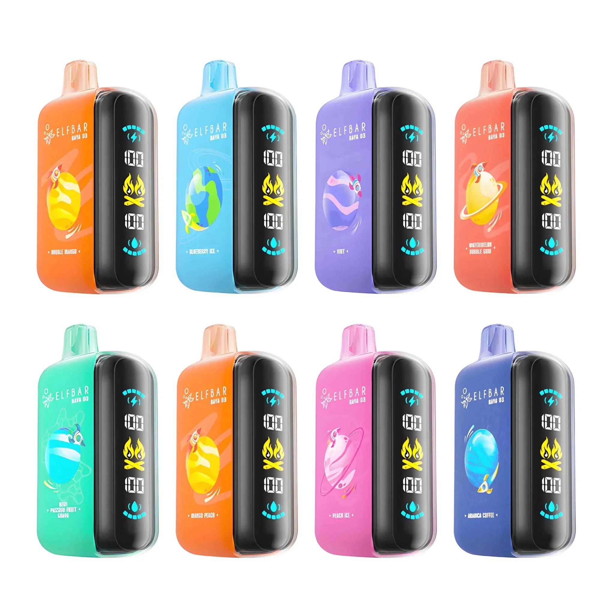 Elfbar Raya D3 Disposable Vape - 25000 Puffs | Vape Mash India