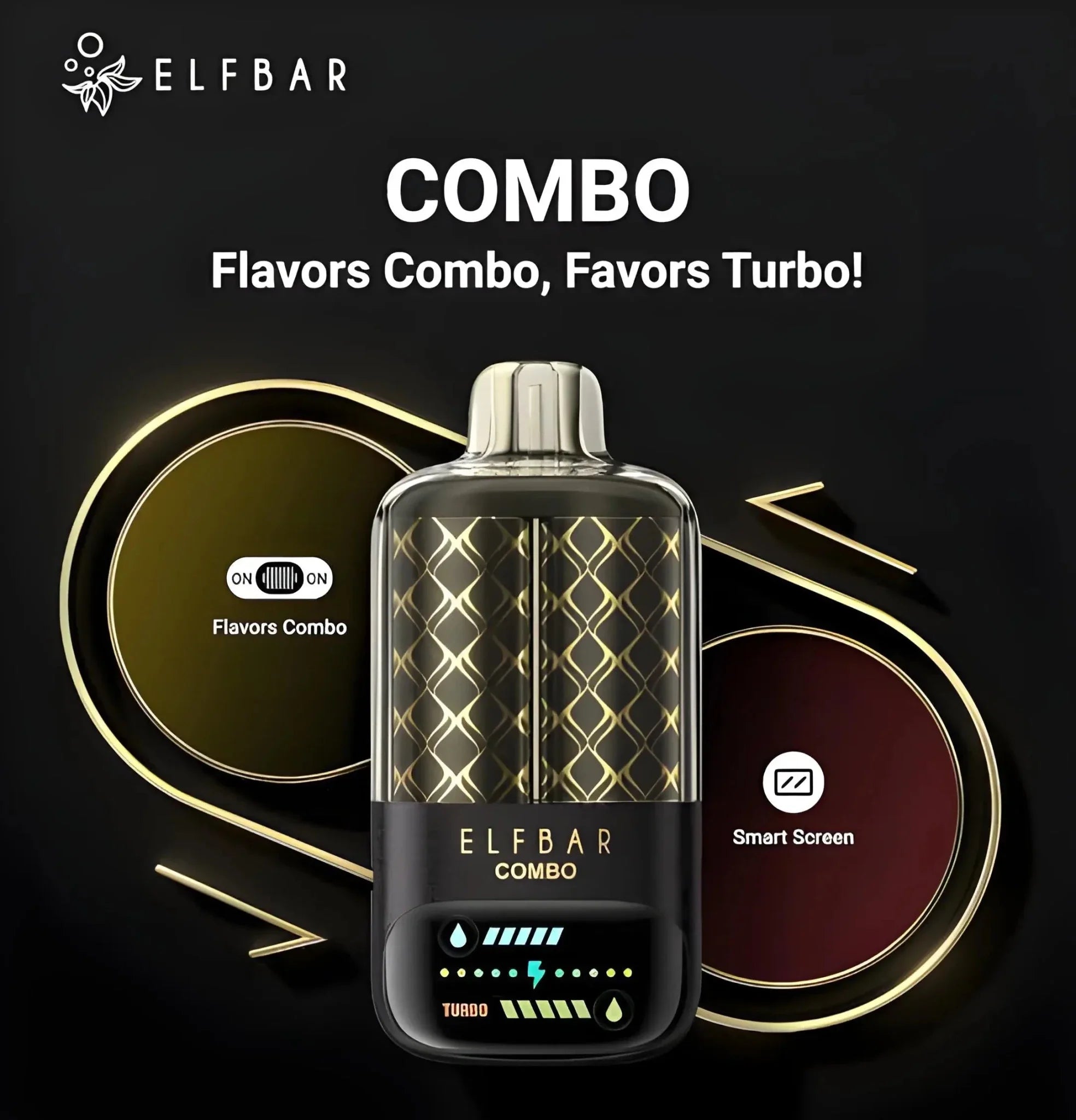 ELF BAR COMBO 25000 Puffs Dual Flavors Disposable Vape India