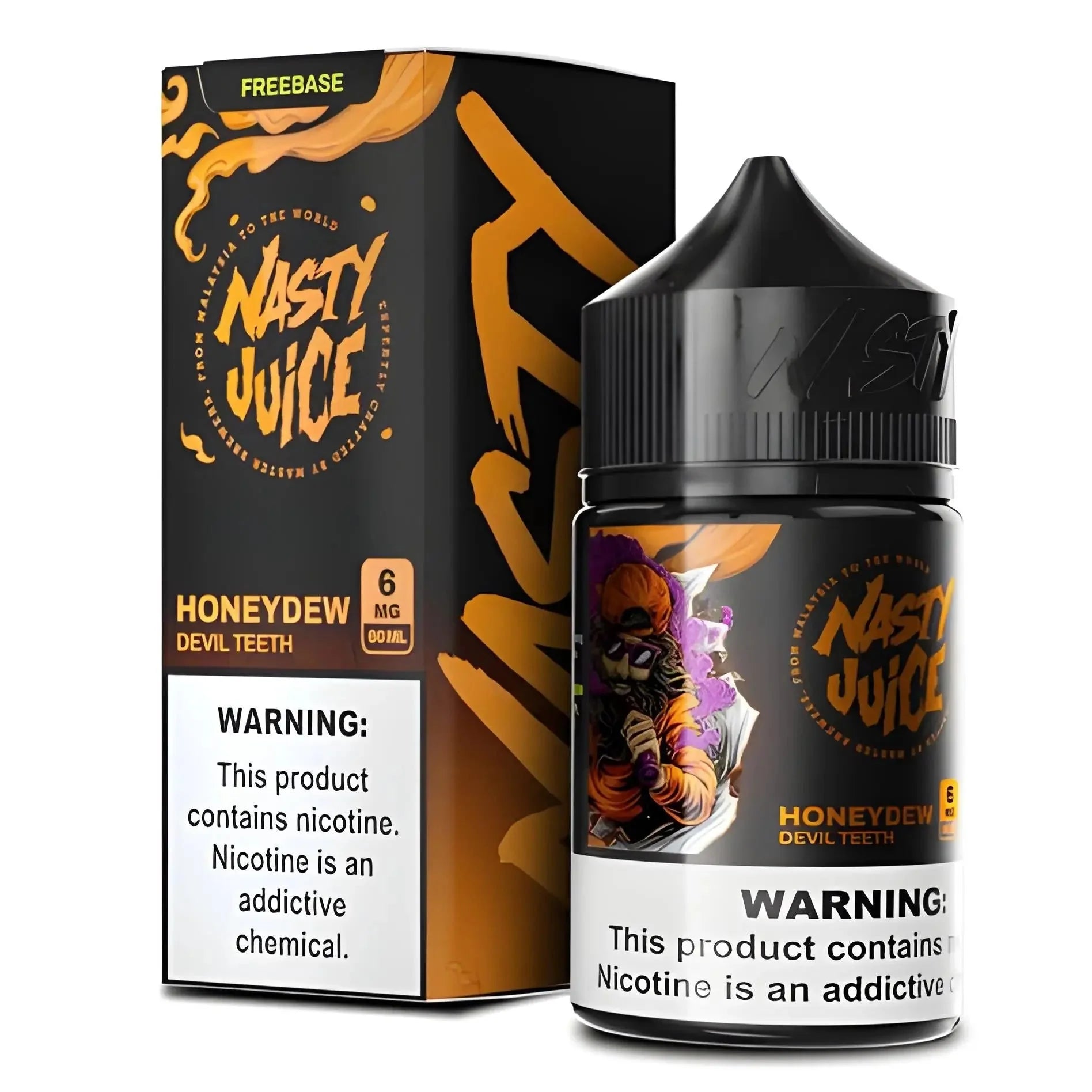 Devil Teeth Honeydew Melon 60ml Vape Juice (3mg / 6mg) – Nasty Juice | Vape Mash India