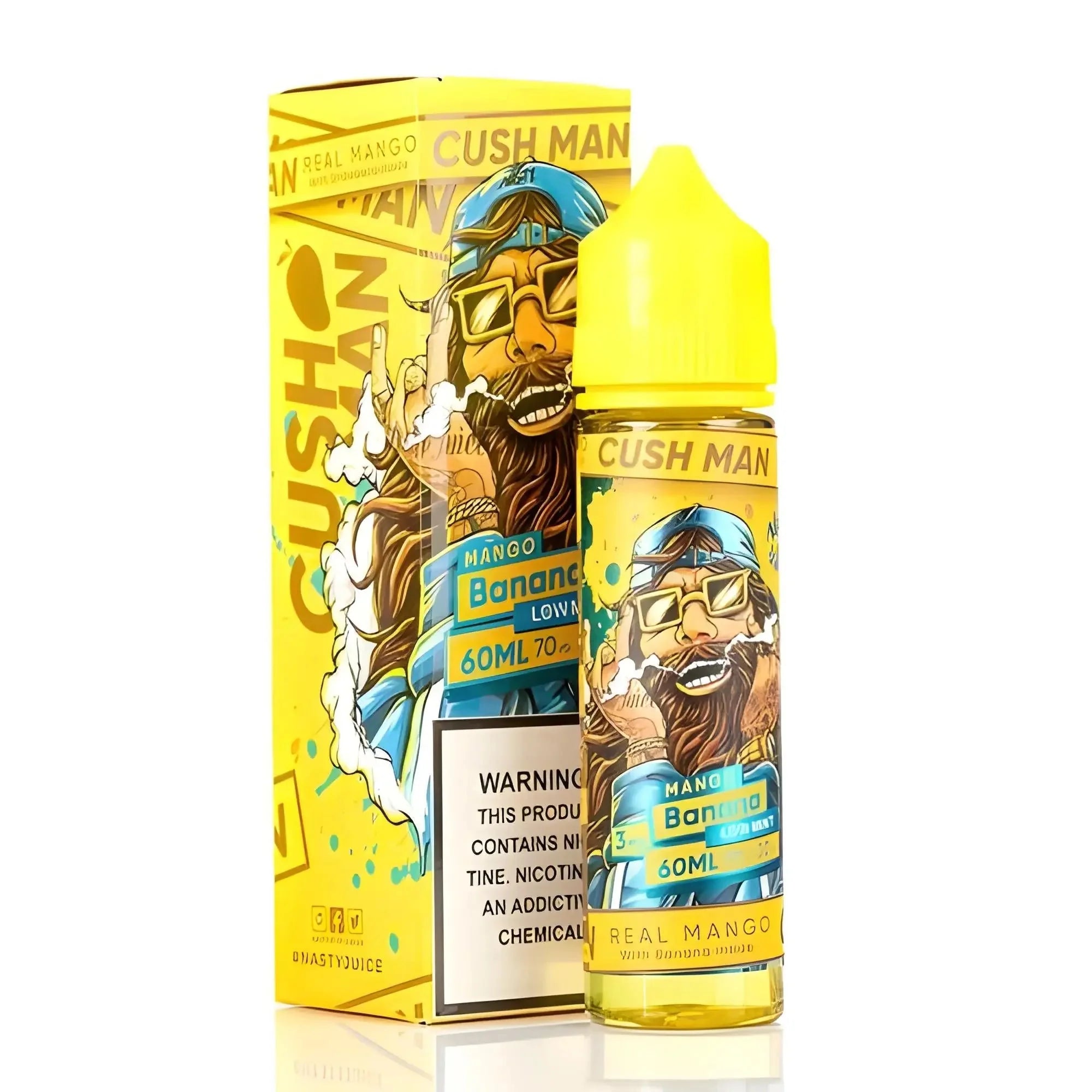 Mango Banana 60ml Vape Juice (3mg / 6mg) – Nasty Juice Cush Man | Vape Mash India
