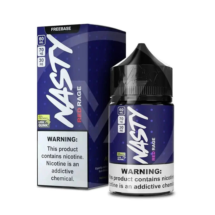 Red Rage 60ml Vape Juice (3mg) – Nasty Juice | Vape Mash India