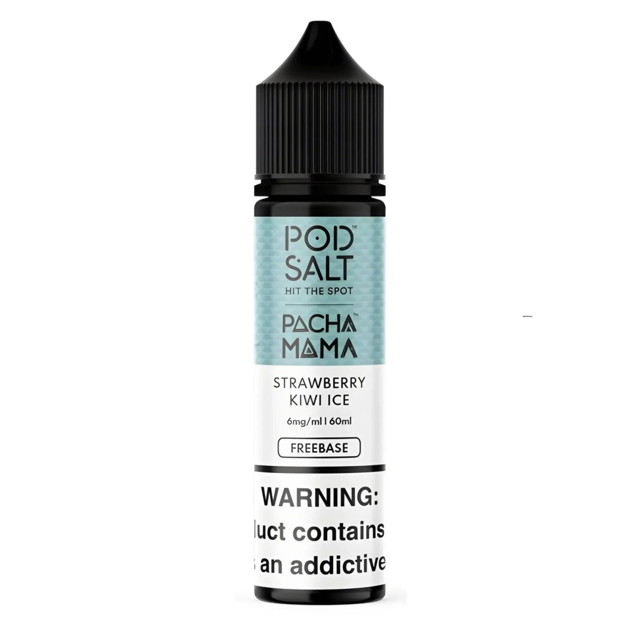 Strawberry Kiwi Ice – Pod Salt Freebase 60ml (3MG & 6MG) | Vape Mash India