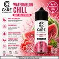 Watermelon Chill – CORE by Dinner Lady 120ML Vape Juice | 3MG, 6MG | Vape Mash India