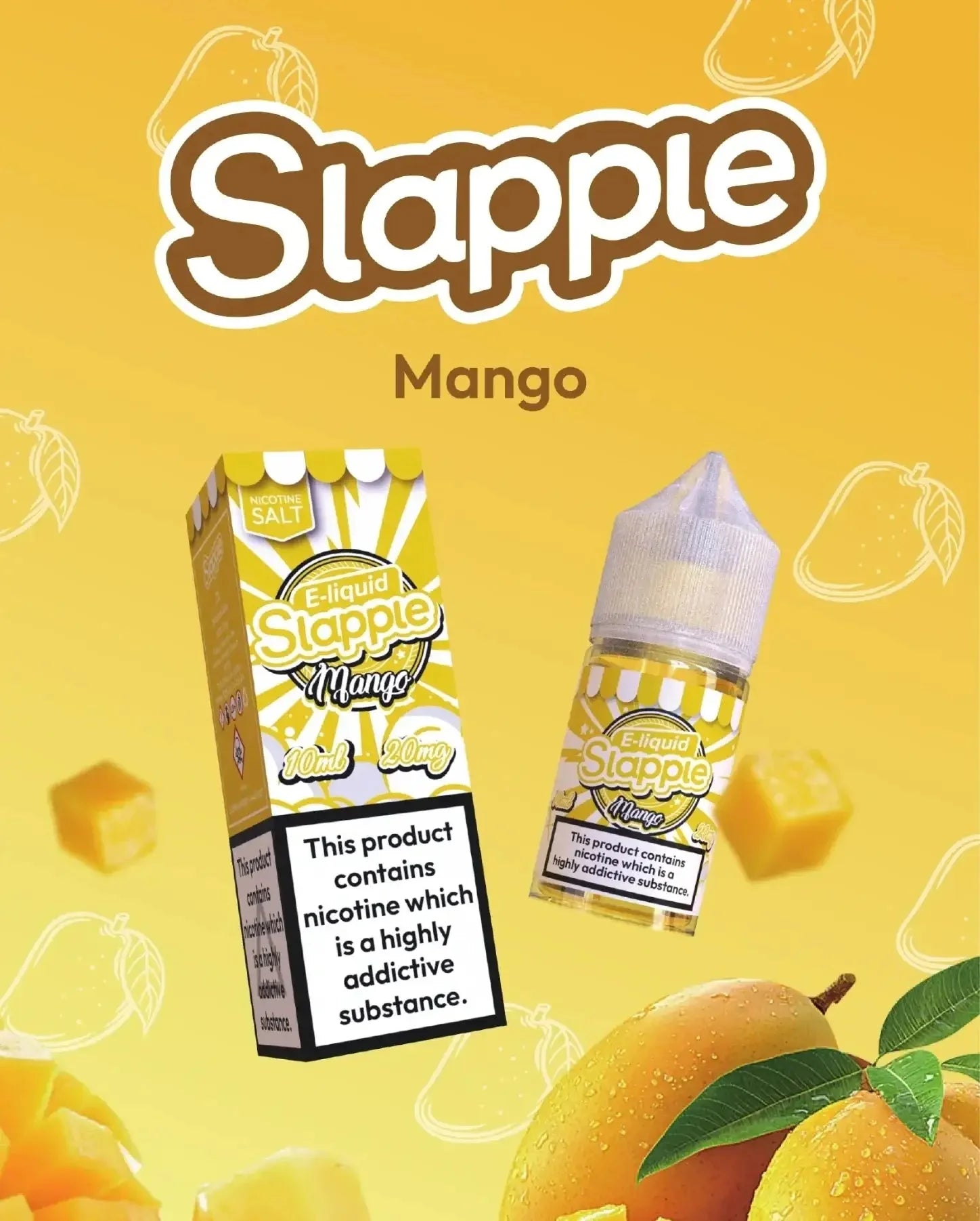 Mango - Slapple Nic Salt 30ML | 30MG, 50MG | Vape Mash India