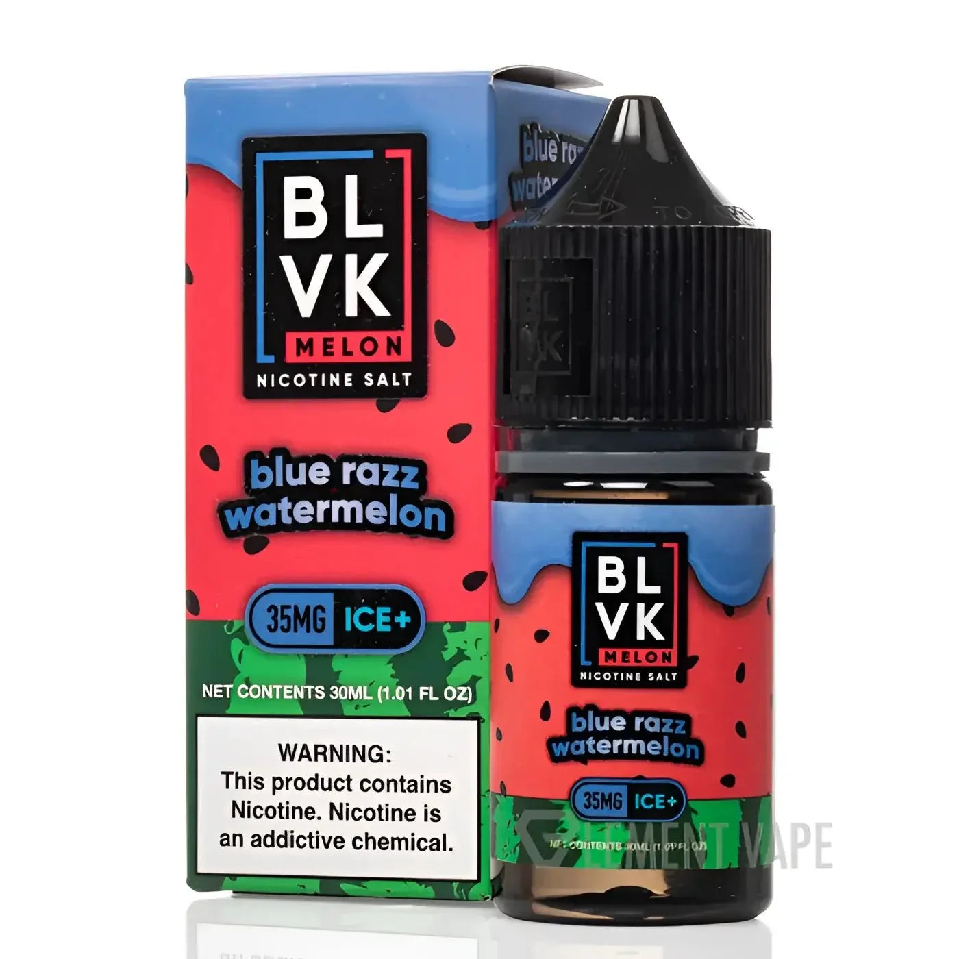 BLVK Melon Nicotine Salt – Blue Razz Watermelon 30ml | 35mg