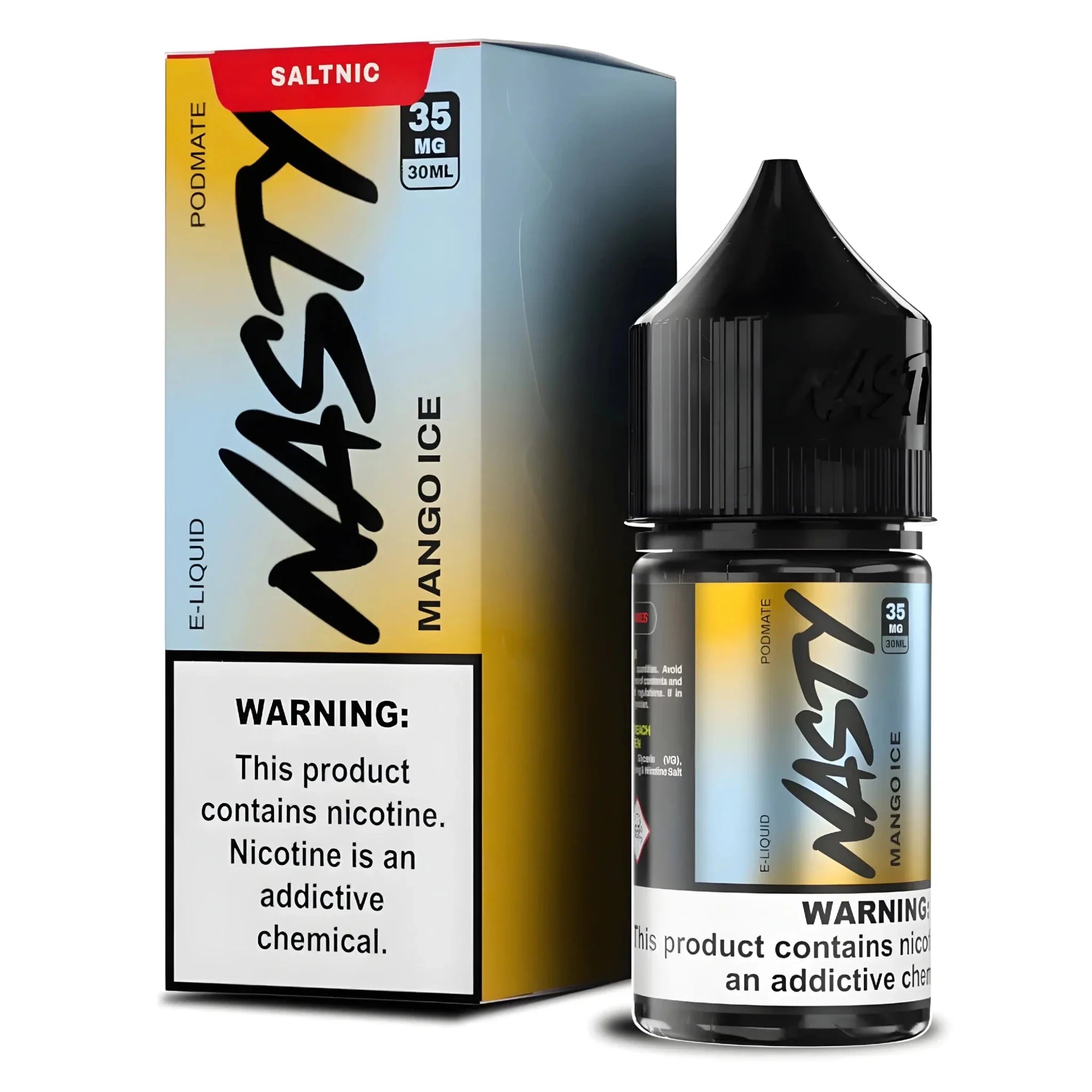 Mango Ice - Nasty Podmate | 30ML Nic Salt | 35MG,50MG | Vape Mash India
