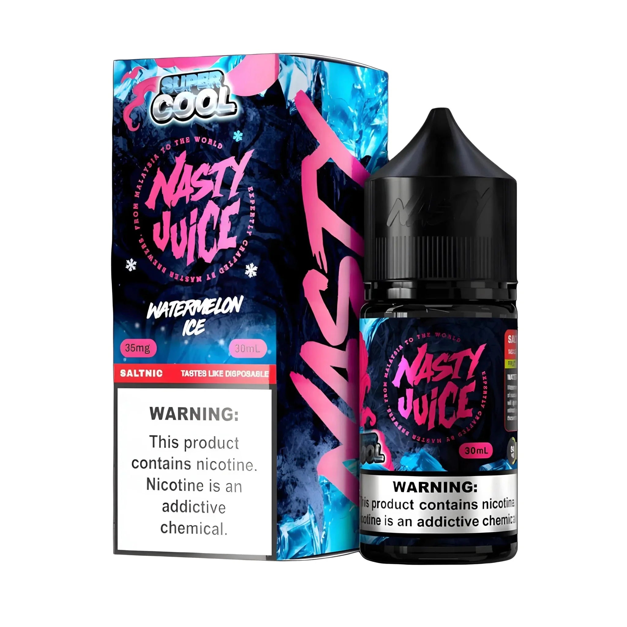 Watermelon Ice - Nasty Super | 30ML Juice Nic Salt | 35MG,50MG | Vape Mash India