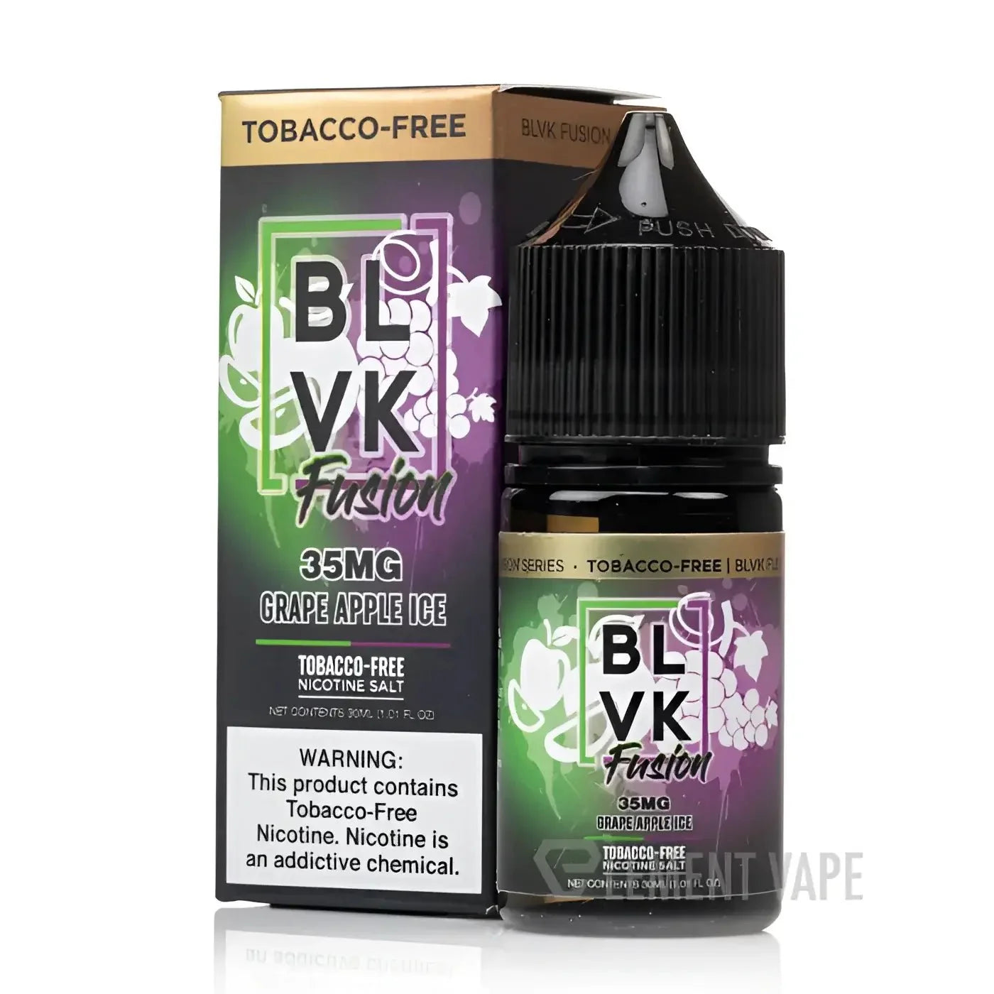 BLVK Fusion Grape Apple Ice Nicotine Salt – 30ml | 35mg