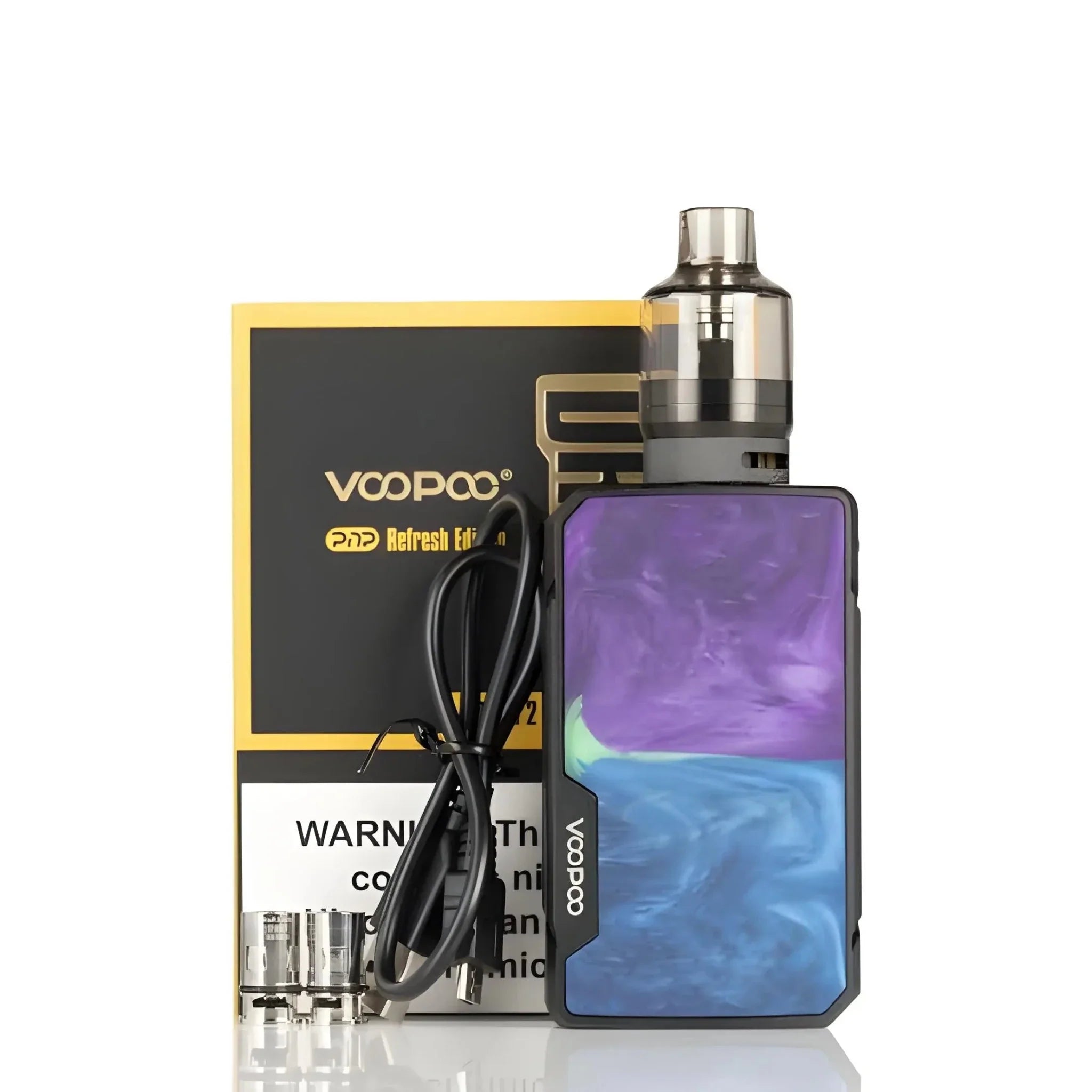 VOOPOO DRAG 2 177W Refresh Edition Kit w/ PNP Tank India | Vape Mash India