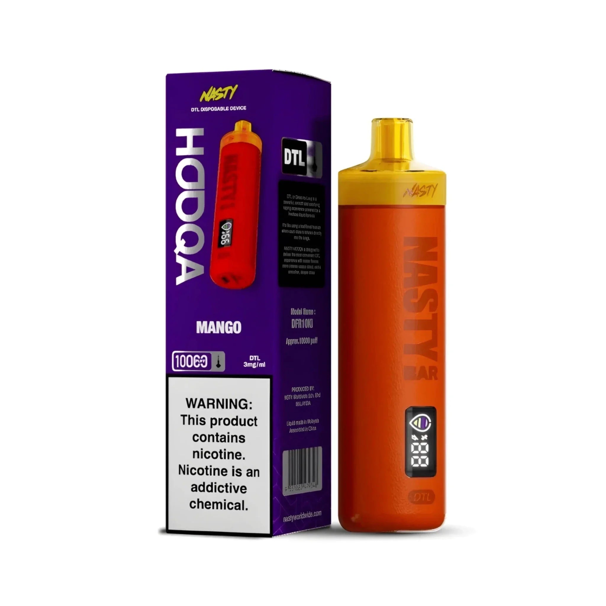 Bar Hooqa 10K Disposable Vape Sleek Design Vibrant Colors
