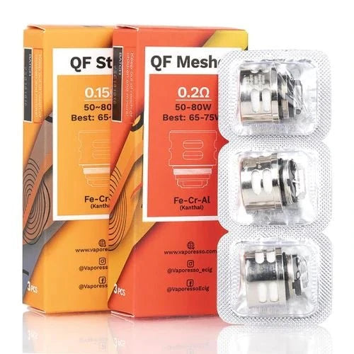 Vaporesso QF Mesh 0.2Ω Coils for SKRR Pack of 3