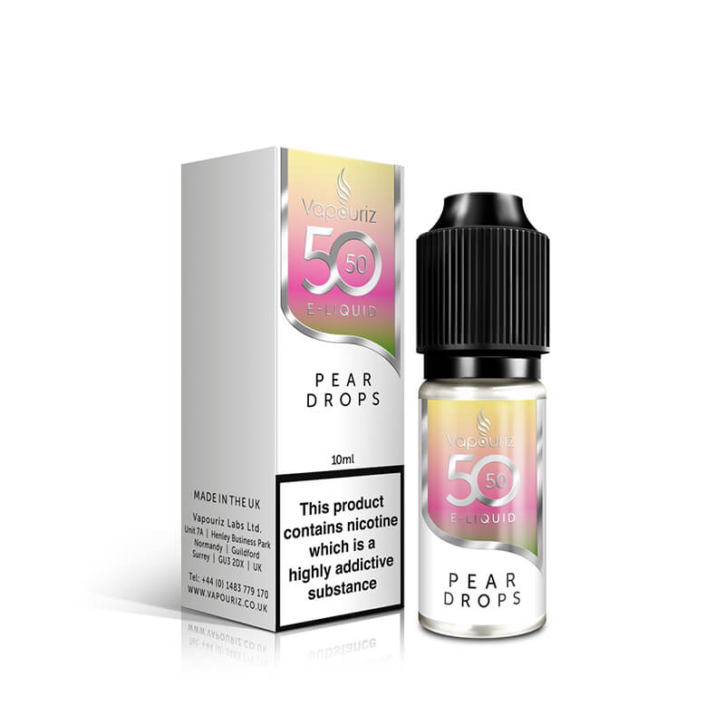 Vapouriz 50/50 Pear Drops 10ml